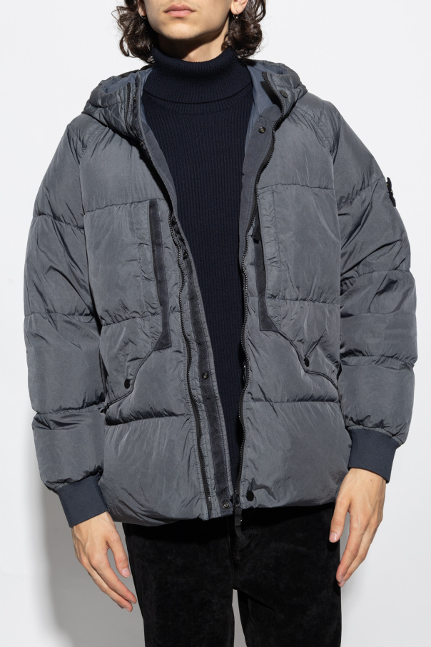 shirt Poly Band Stone Island - Red cotton logo track jacket from